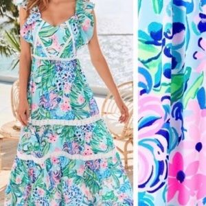 Lilly Pulitzer Ivie Maxi Dress size 6
